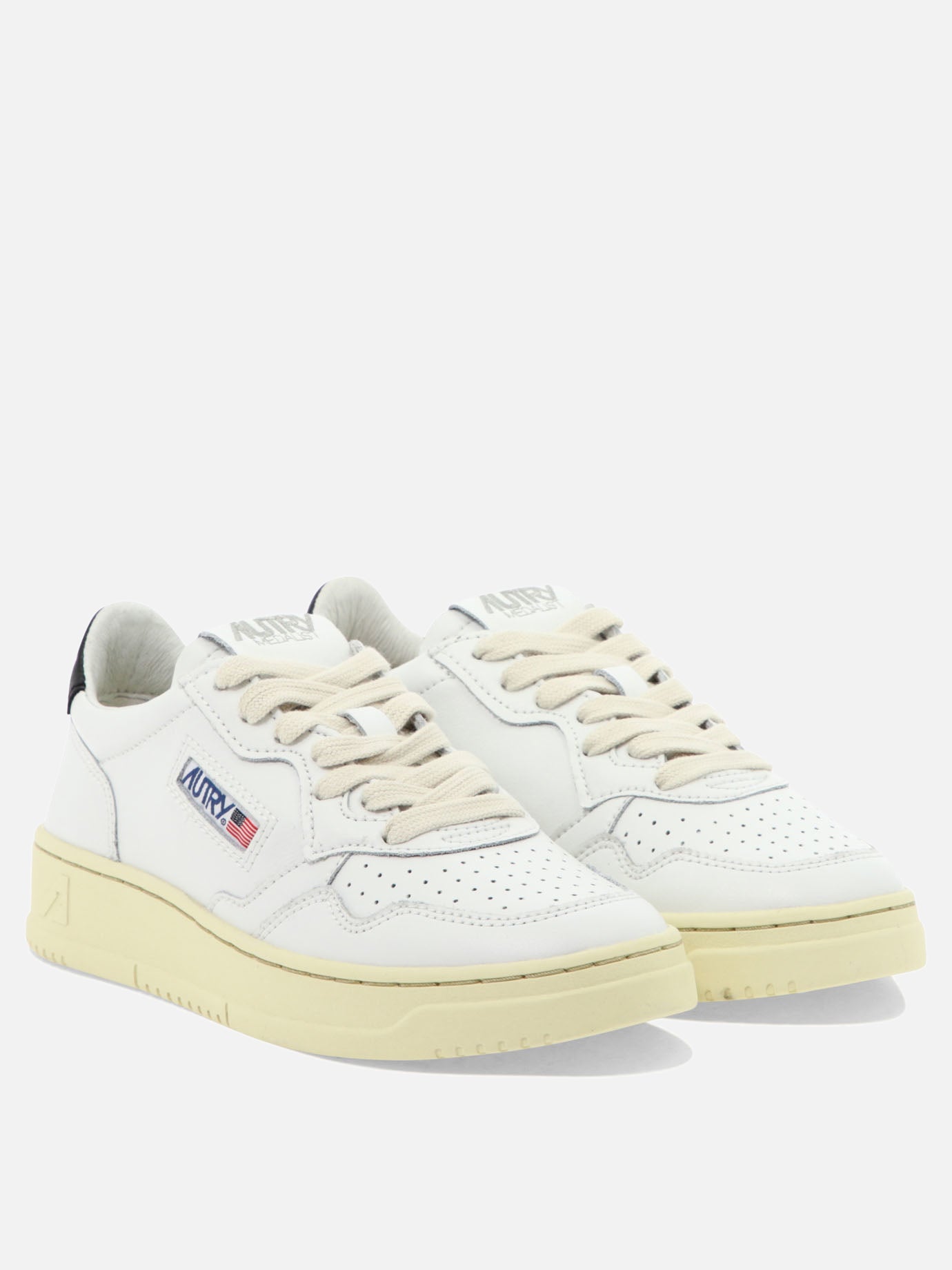 Sneaker basse 100% cow leather - 100% rubber  Bianco - Autry Donna | PDP | VIETTI Online Store | thumbnail_2