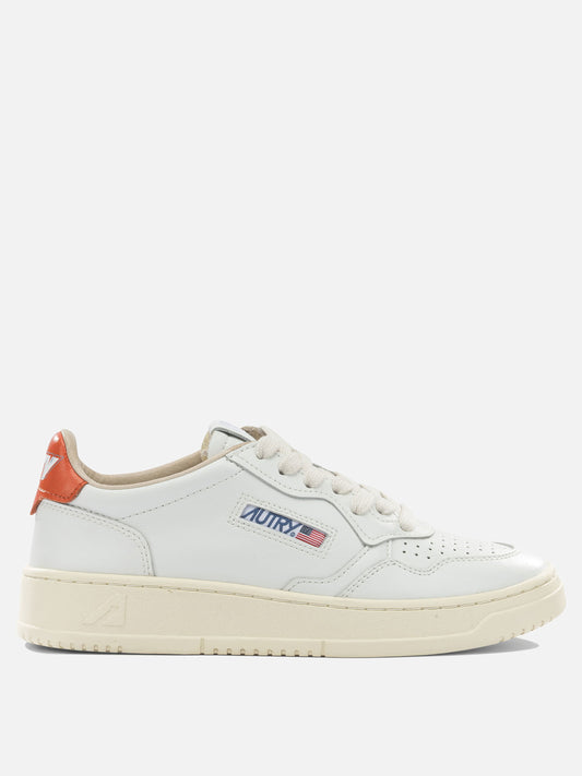 Low top sneakers 100% leather - 100% rubber  White - Autry Women | VIETTI Online Store 
