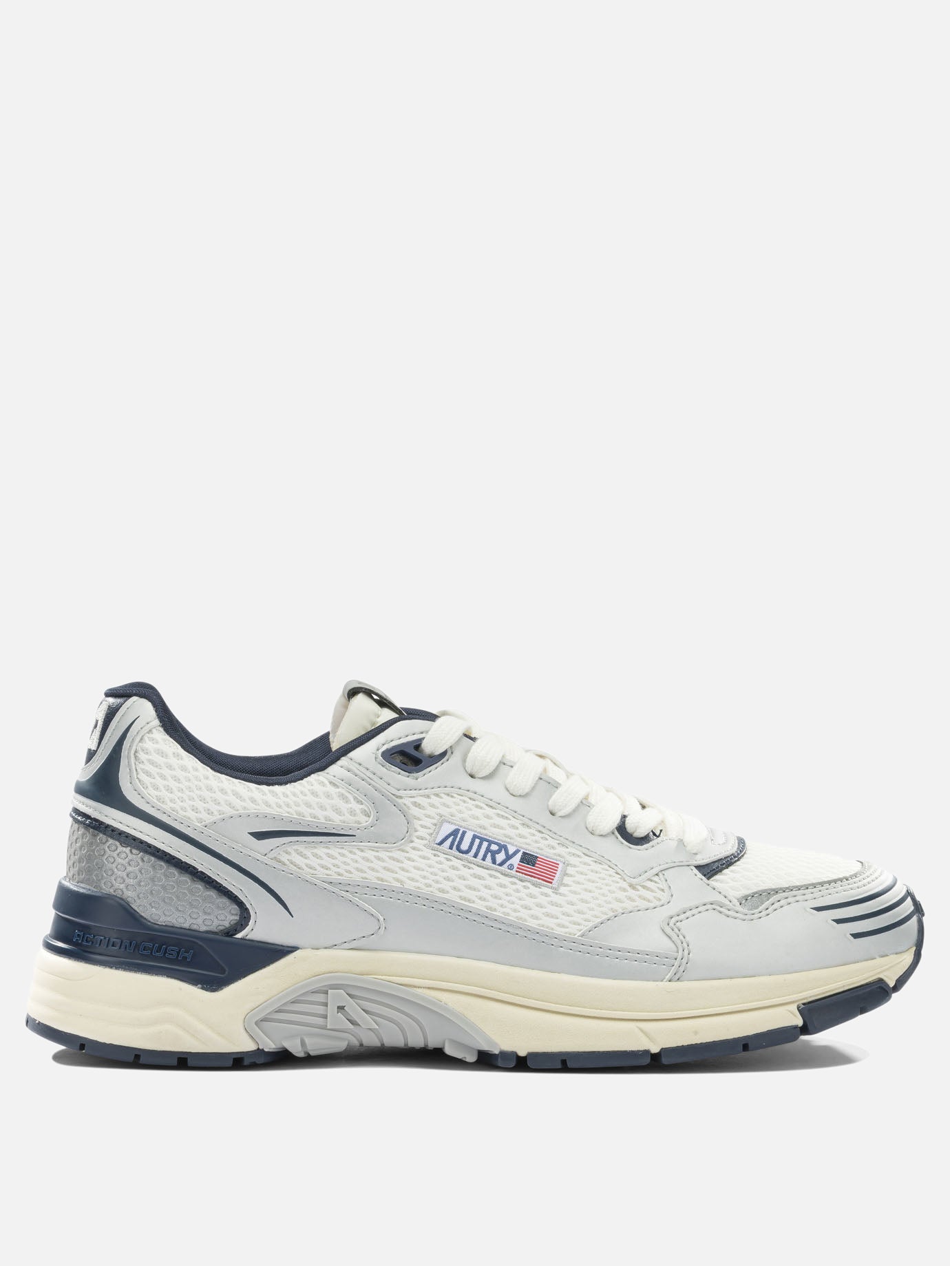 Low top sneakers 50% leather 50% mesh - 100% rubber  Silver - Autry Men | PDP | VIETTI Online Store | thumbnail