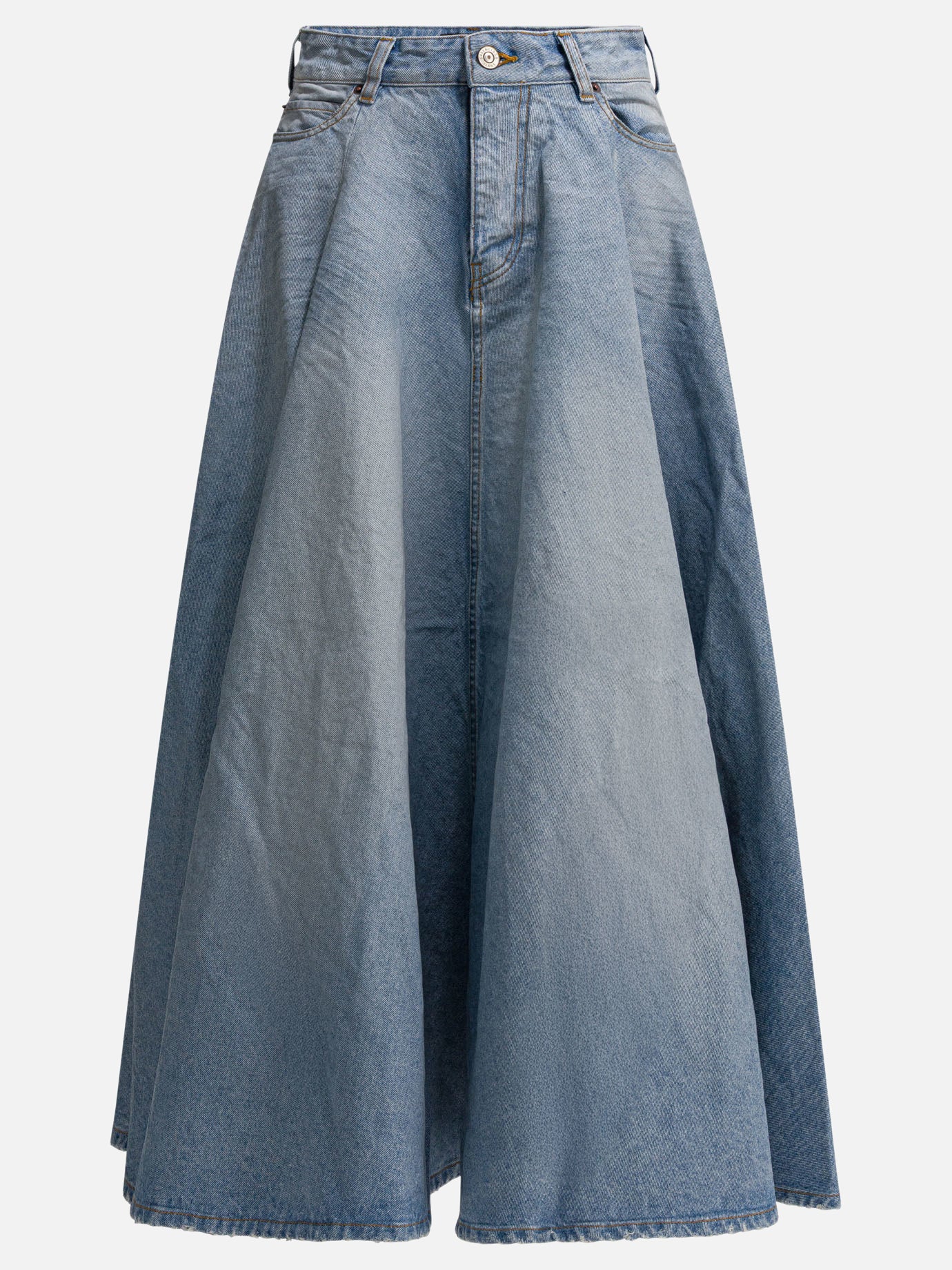 Gonne lunghe Solid colour  Azzurro - Balenciaga Donna | PDP | VIETTI Online Store | Zoom-Modal
