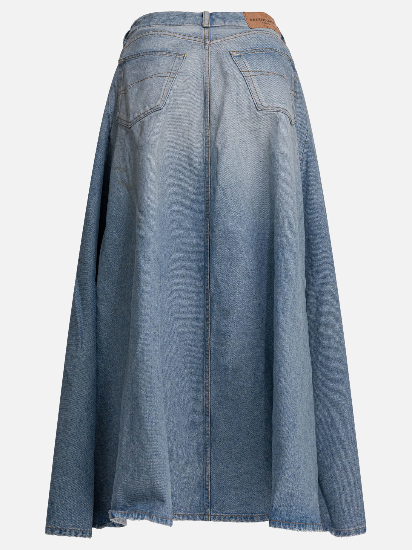 Gonne lunghe Solid colour  Azzurro - Balenciaga Donna | PDP | VIETTI Online Store | thumbnail_2