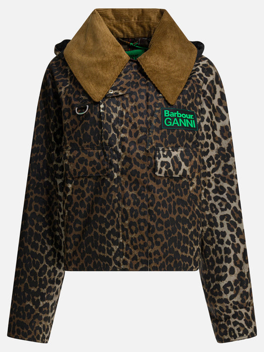 Impermeabili & Trench Animal print  Nero - Barbour Donna | PLP | VIETTI Online Store 
