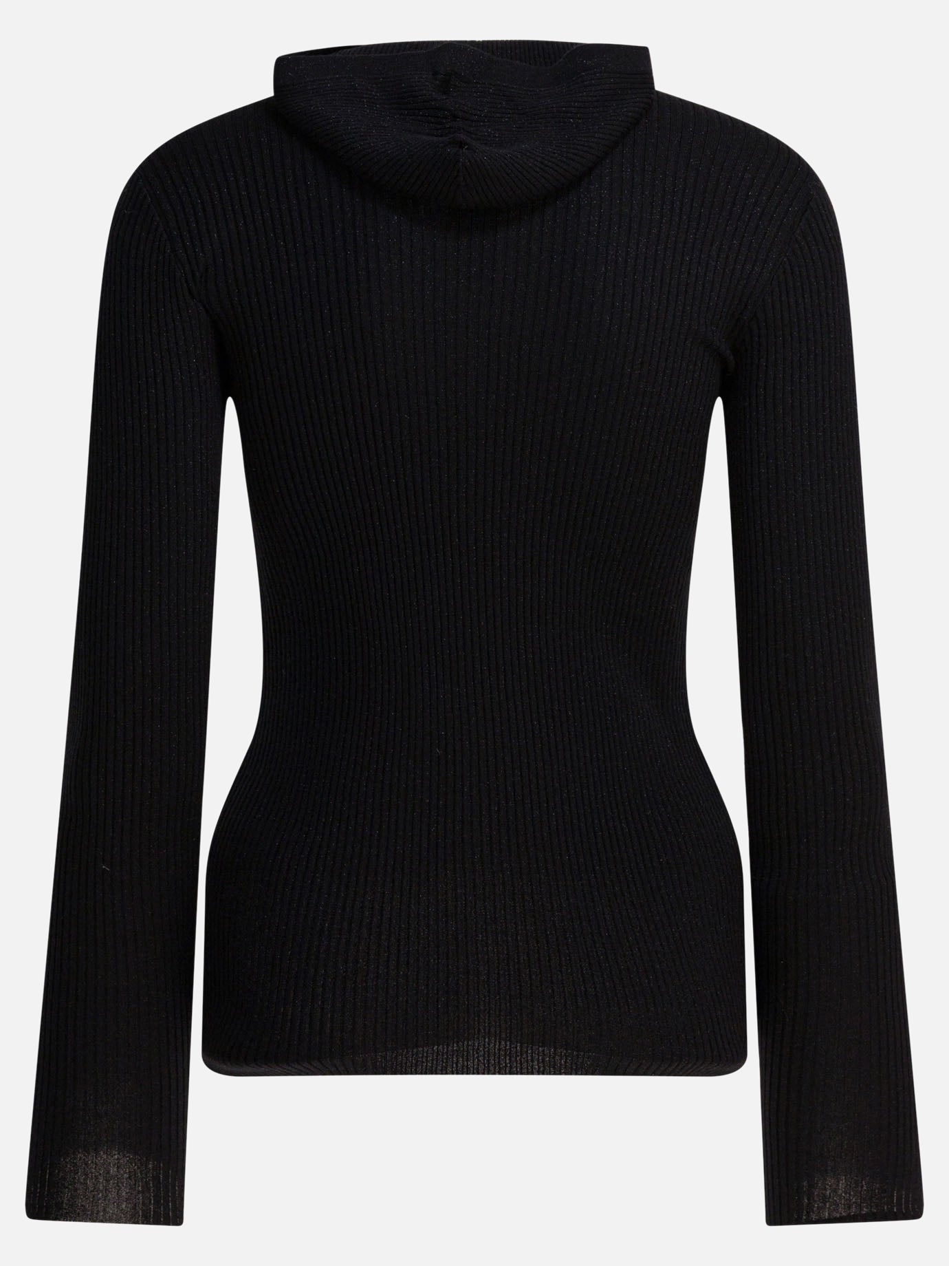 Maglioni con cappuccio Solid colour  Nero - Brunello Cucinelli Donna | PDP | VIETTI Online Store | thumbnail_2