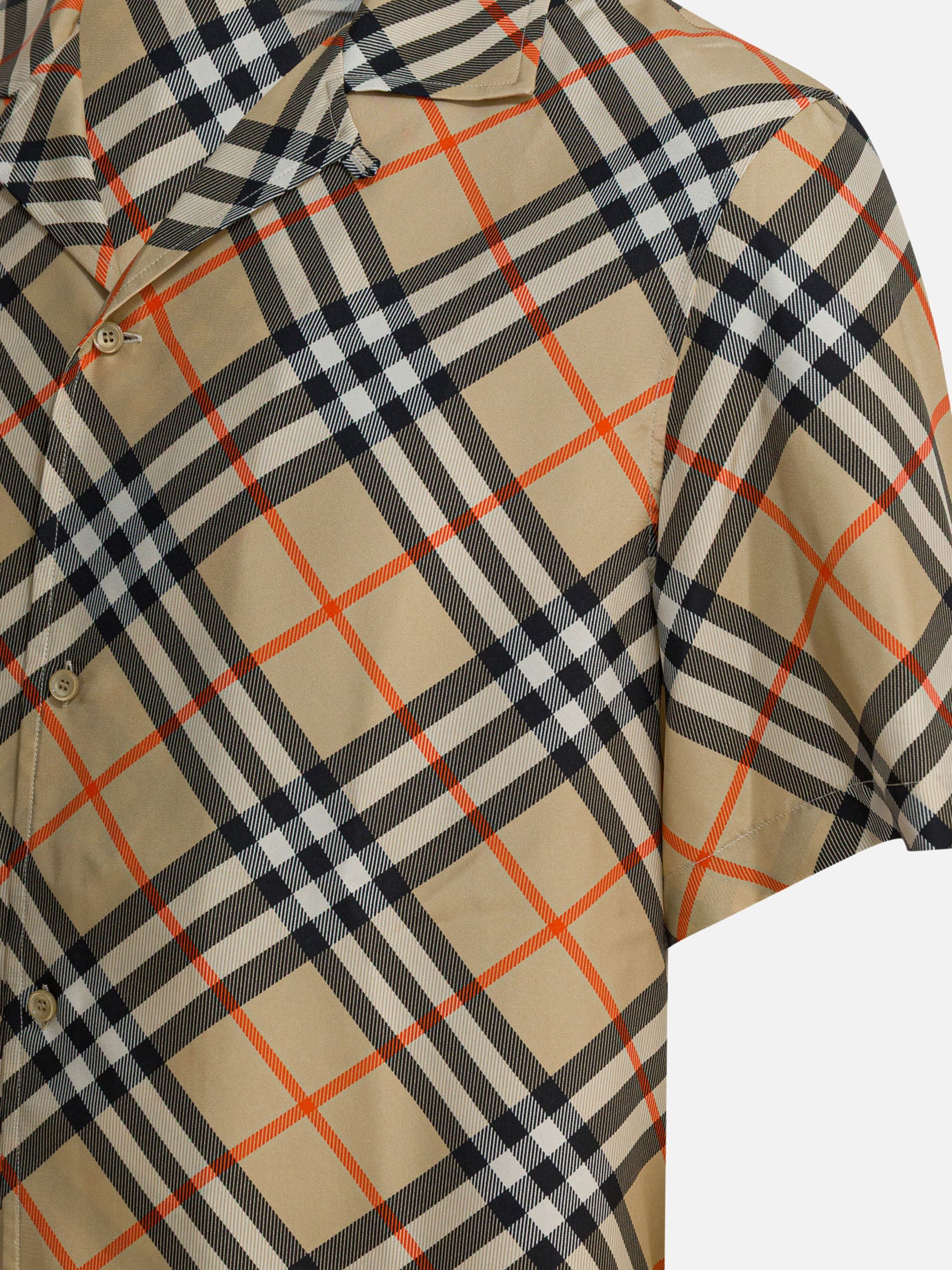Camicie casual Check  Beige - Burberry Uomo | PDP | VIETTI Online Store | Zoom-Modal_4
