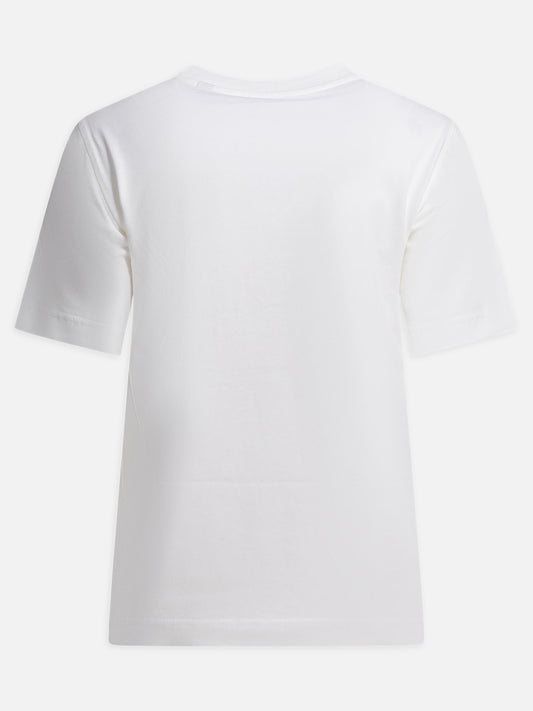T-shirt girocollo Logo  Bianco - Burberry Donna | PLP | VIETTI Online Store | 2
