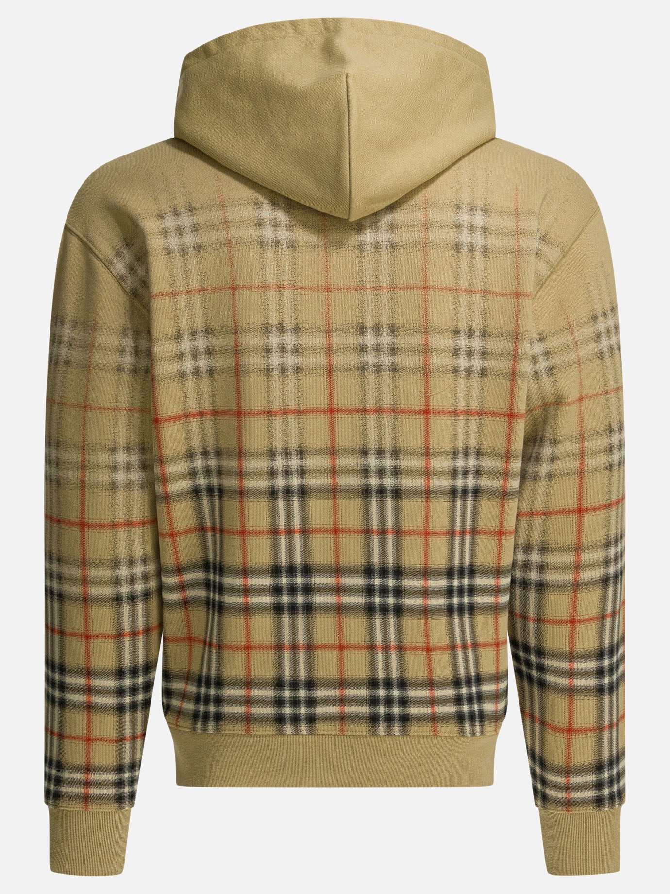 Felpe con zip Check  Beige - Burberry Uomo | PDP | VIETTI Online Store | Zoom-Modal_2
