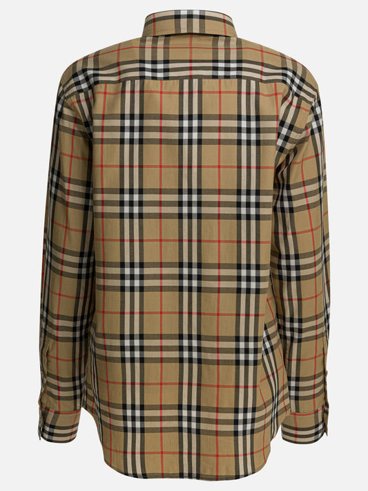 Camicie casual Check  Beige - Burberry Donna | PDP | VIETTI Online Store | 2
