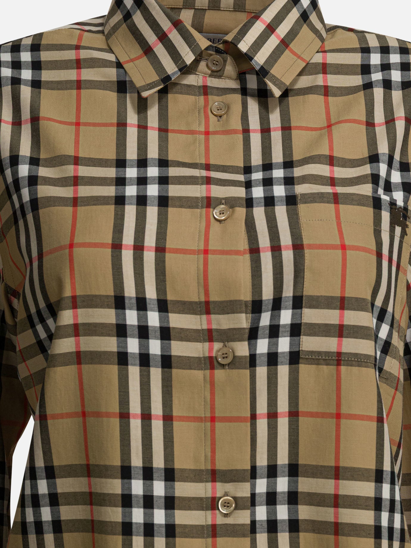 Camicie casual Check  Beige - Burberry Donna | PDP | VIETTI Online Store | Zoom-Modal_3
