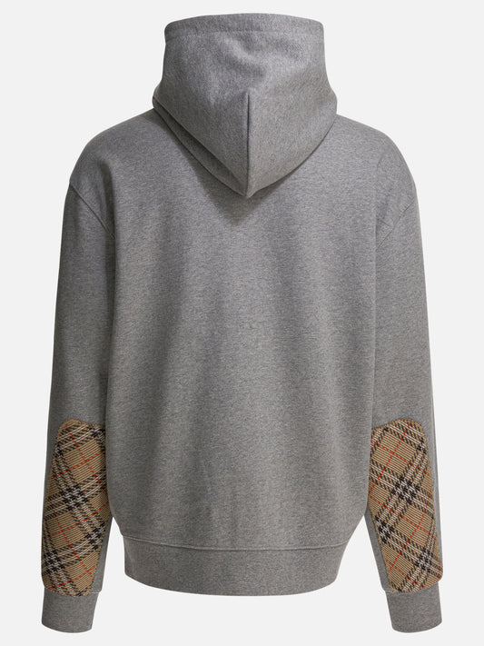 Full zip sweatshirts Solid colour  Grey - Burberry Men | VIETTI Online Store | 2

