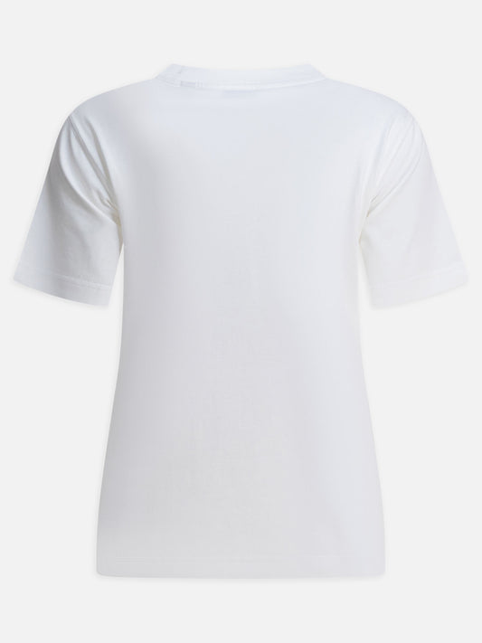 T-shirt girocollo Logo  Bianco - Burberry Donna | PLP | VIETTI Online Store | 2
