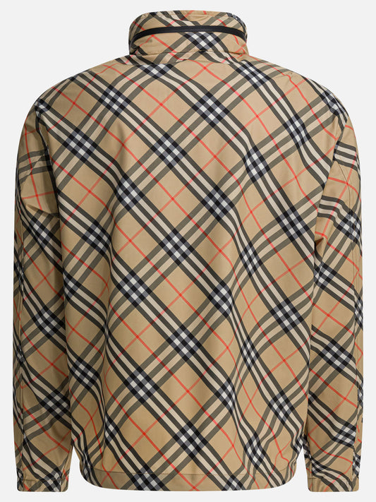 Giacche a vento Check  Beige - Burberry Uomo | PLP | VIETTI Online Store | 2
