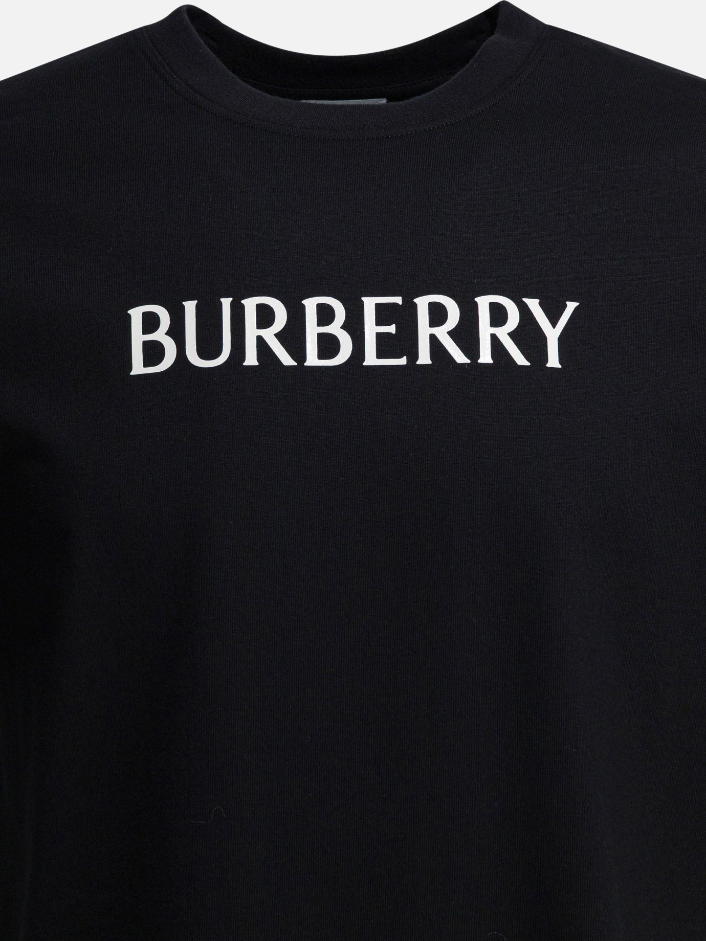 Crewneck t-shirts Logo  Black - Burberry Men | PDP | VIETTI Online Store | Zoom-Modal_3
