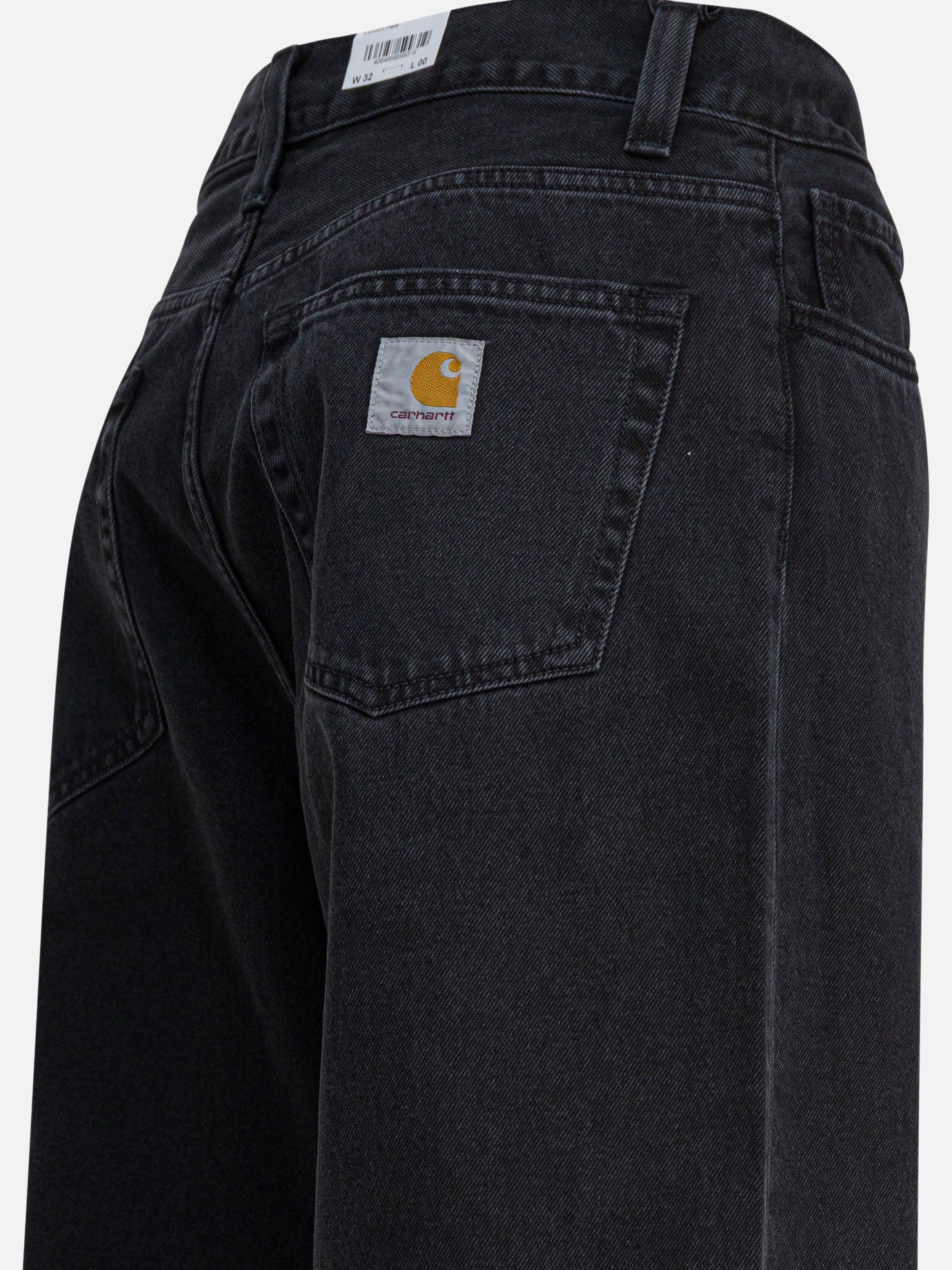 Jeans a gamba larga Solid colour  Nero - Carhartt WIP Uomo | PDP | VIETTI Online Store | thumbnail_4