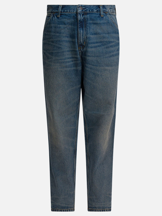 Jeans a gamba larga Solid colour  Blu - Carhartt WIP Uomo | PLP | VIETTI Online Store 
