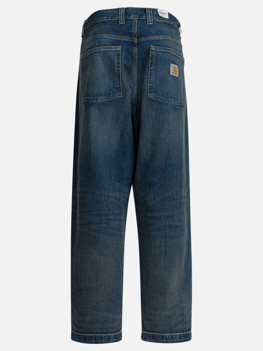 Jeans a gamba larga Solid colour  Blu - Carhartt WIP Uomo | PLP | VIETTI Online Store | 2
