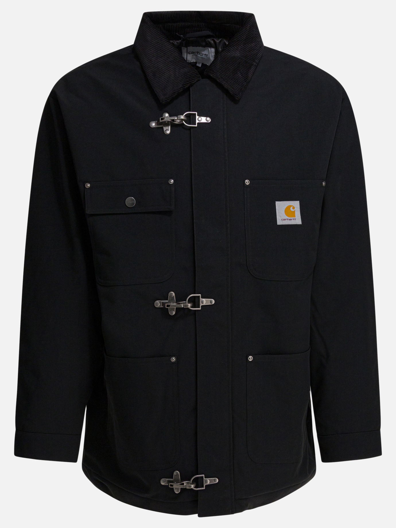 Impermeabili & Trench Logo  Nero - Carhartt WIP Uomo | PDP | VIETTI Online Store | Zoom-Modal
