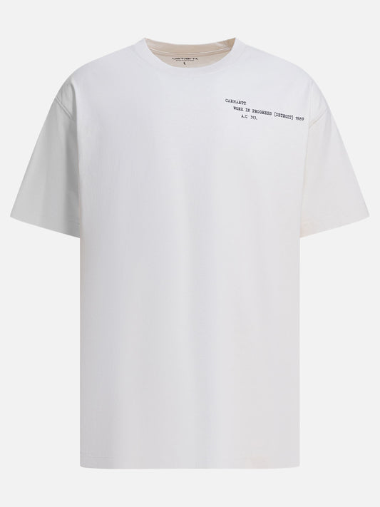 T-shirt girocollo Graphics  Beige - Carhartt WIP Uomo | PLP | VIETTI Online Store 
