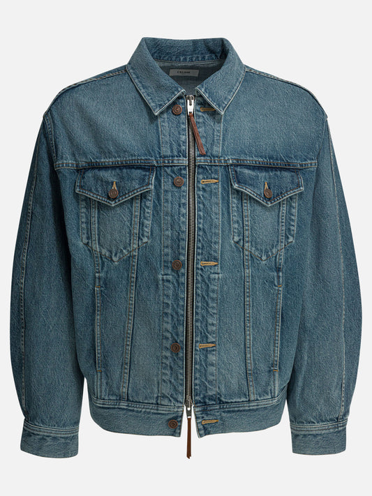 Denim jackets 100% cotton  Light blue - Celine Men | PLP | VIETTI Online Store 
