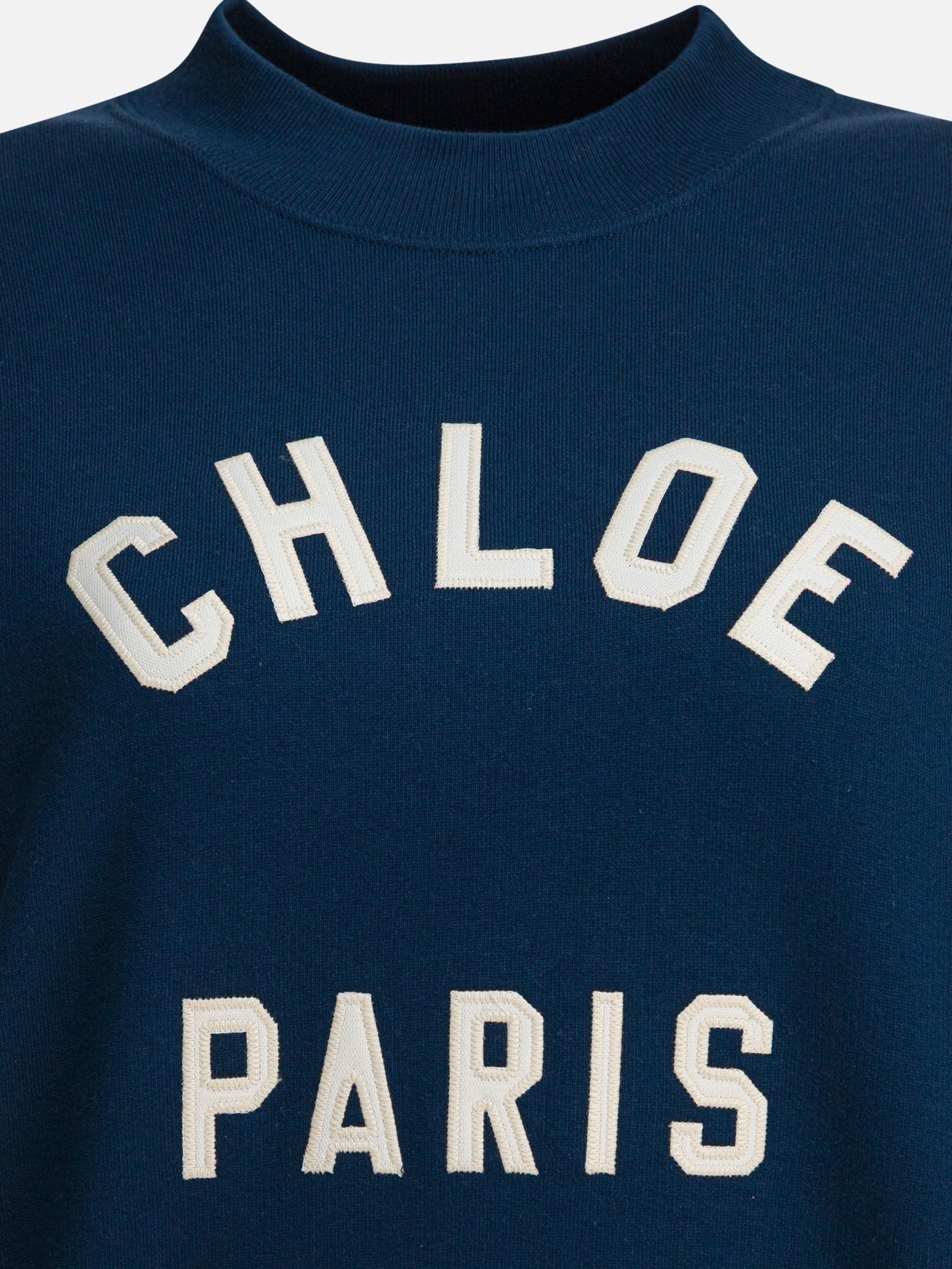 Felpe girocollo Logo  Blu - Chloé Donna | PDP | VIETTI Online Store | Zoom-Modal_3
