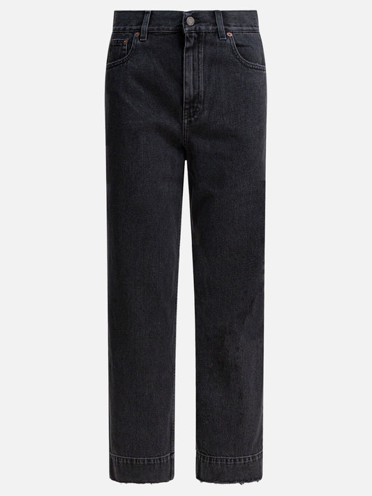 Jeans a gamba dritta Solid colour  Nero - Chloé Donna | PLP | VIETTI Online Store 

