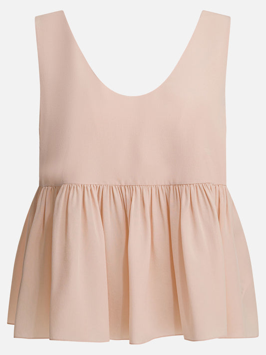 Tank tops Solid colour  Pink - Chloé Women | PLP | VIETTI Online Store 
