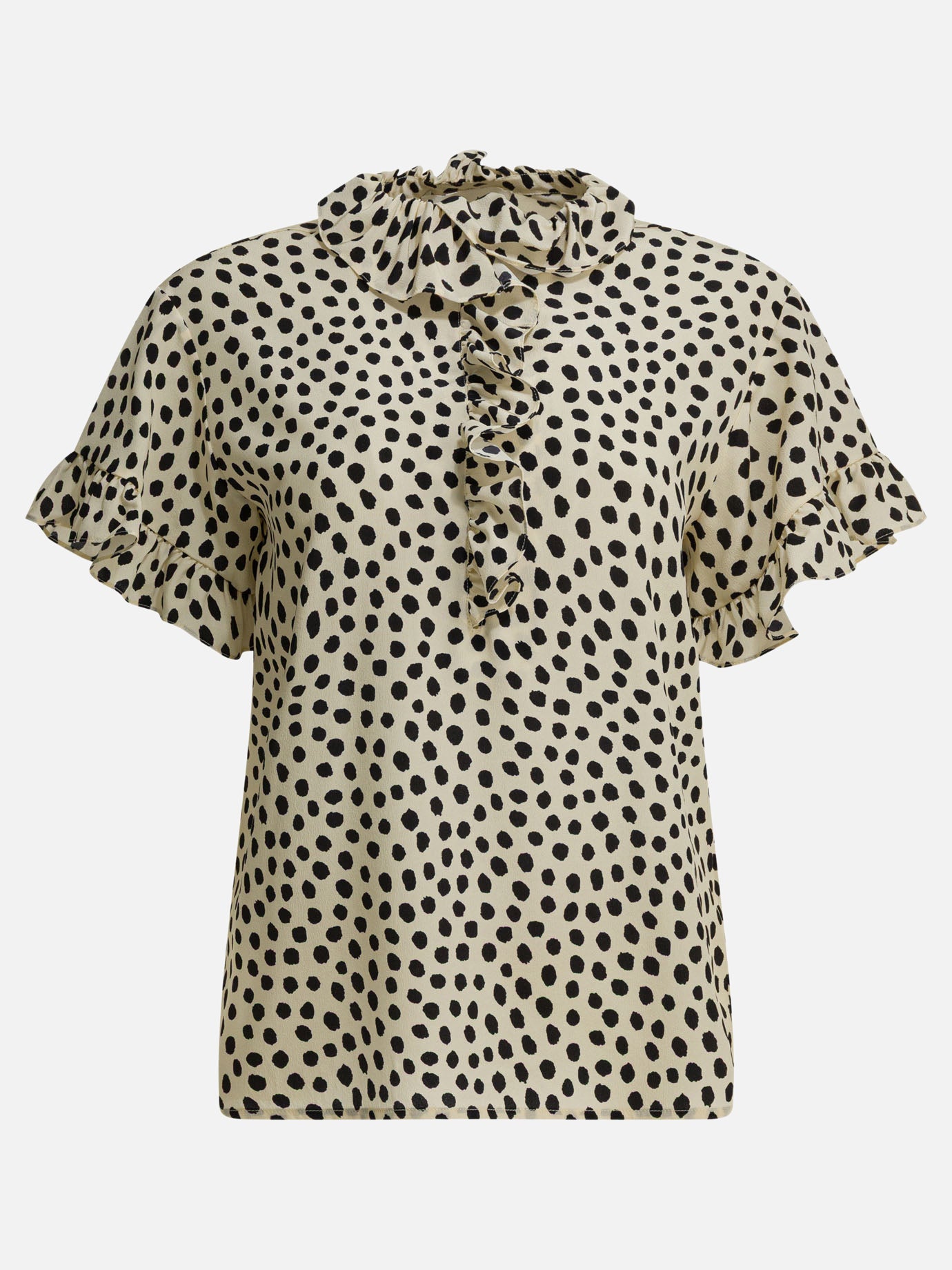 Bluse Polka dots  Beige - Chloé Donna | PDP | VIETTI Online Store | Zoom-Modal
