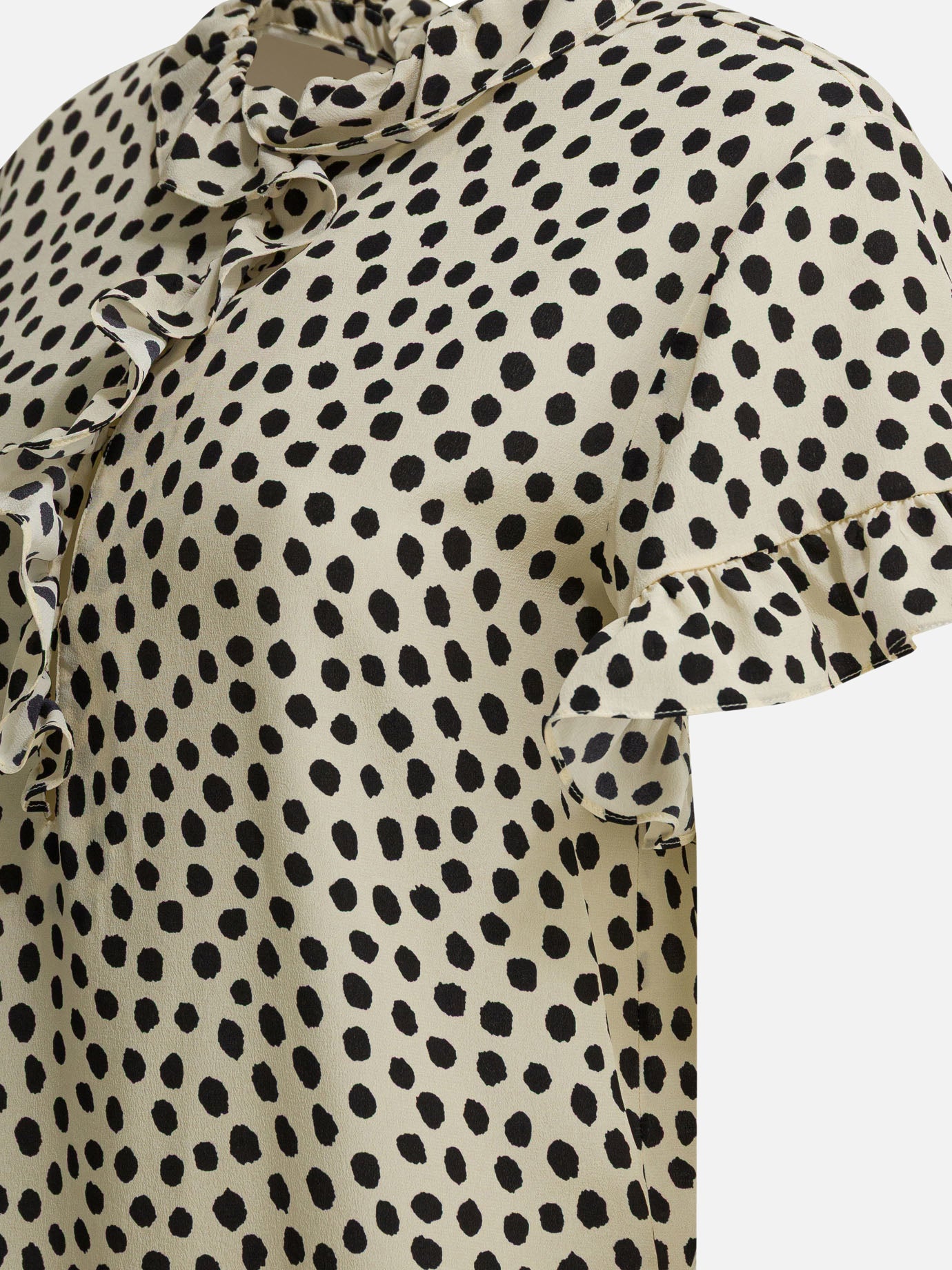 Bluse Polka dots  Beige - Chloé Donna | PDP | VIETTI Online Store | thumbnail_4