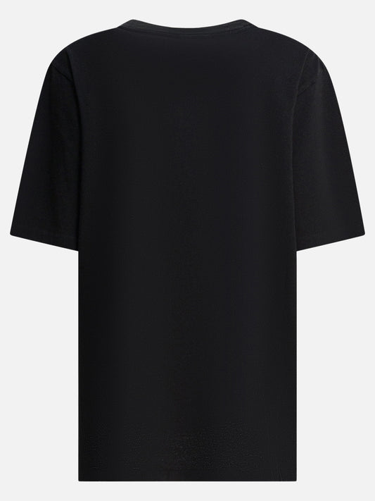 T-shirt girocollo Logo  Nero - Chloé Donna | PLP | VIETTI Online Store | 2
