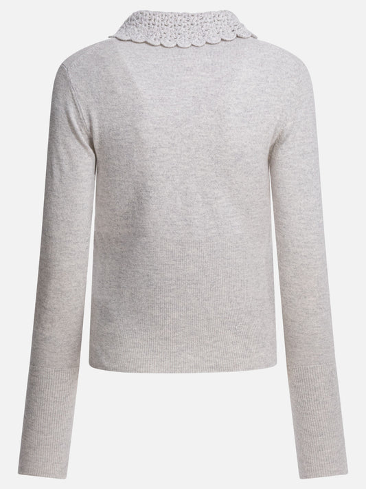 Cardigans Logo  Grey - Chloé Women | PLP | VIETTI Online Store | 2
