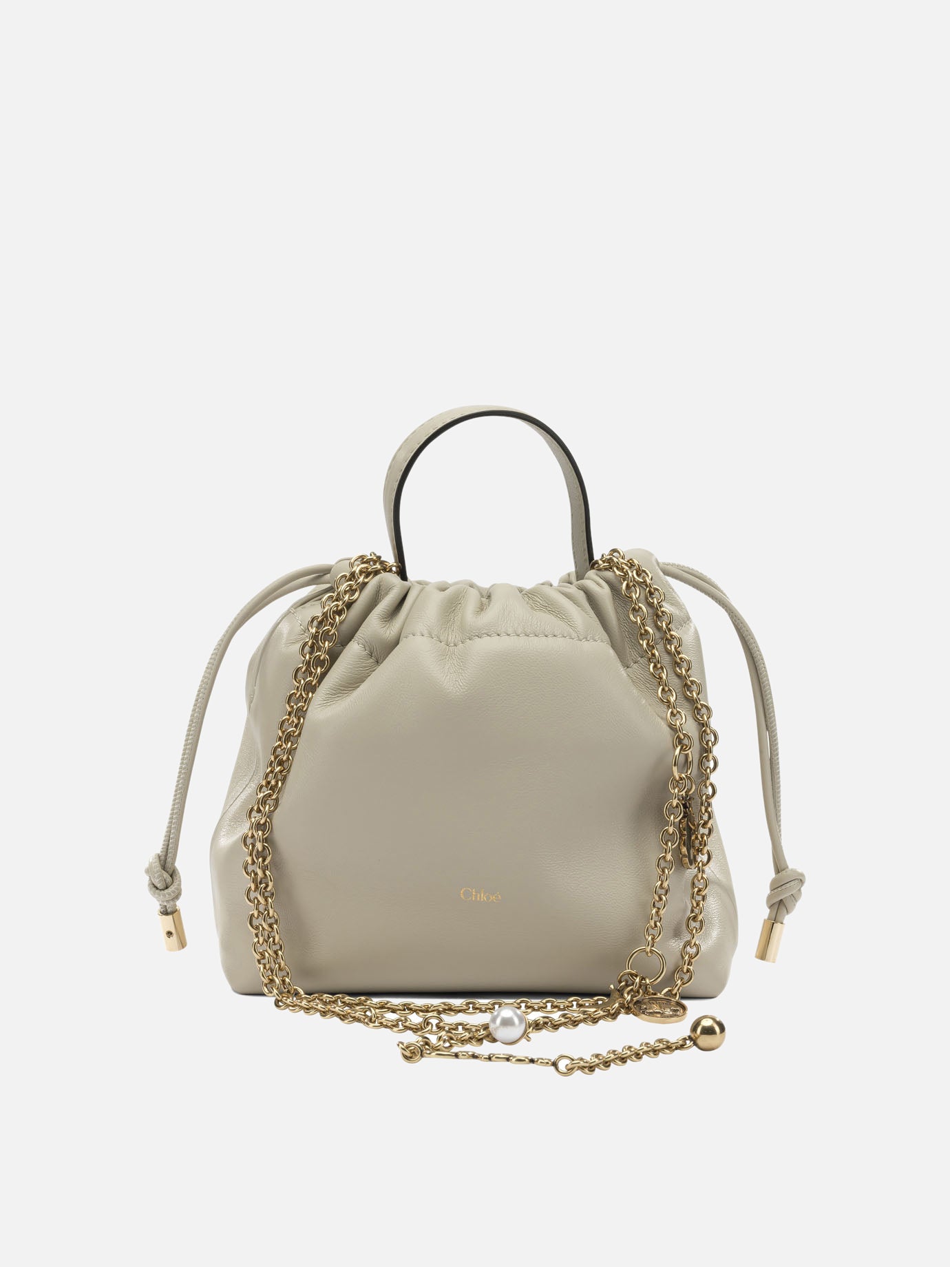 Borse mini 100% lamb leather - Other fabric: 100% calf leather  Bianco - Chloé Donna | PDP | VIETTI Online Store | Zoom-Modal

