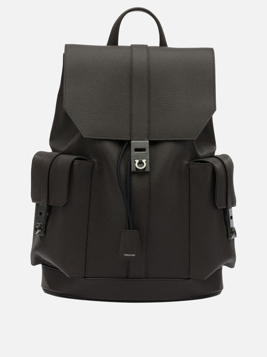 Classic backpacks 0784955  Brown - Ferragamo Men | PLP | VIETTI Online Store 
