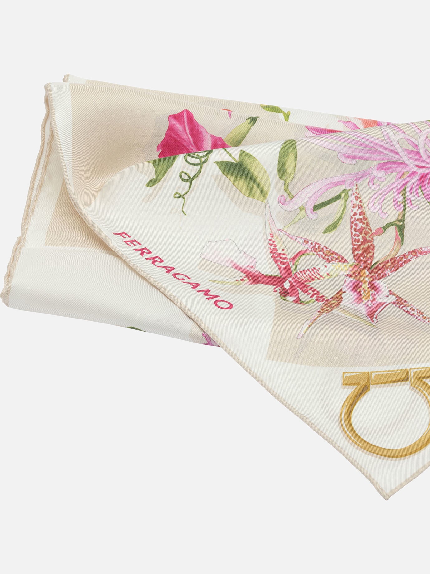 Classic scarves 0789918  White - Ferragamo Women | PDP | VIETTI Online Store | thumbnail_2