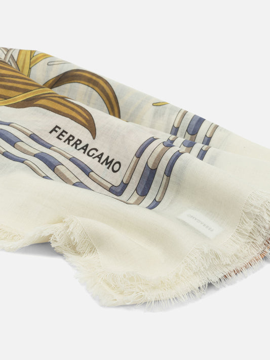 Sciarpe classiche 0790816  Bianco - Ferragamo Donna | PLP | VIETTI Online Store | 2
