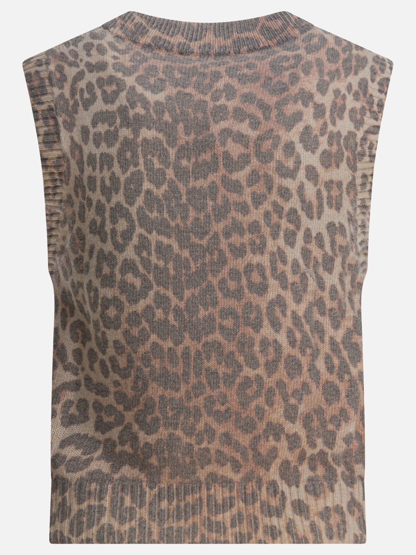 Gilet Logo  Marrone - Ganni Donna | PDP | VIETTI Online Store | Zoom-Modal_2
