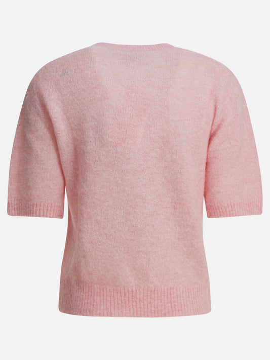 Maglioni girocollo Logo  Rosa - Ganni Donna | PLP | VIETTI Online Store | 2

