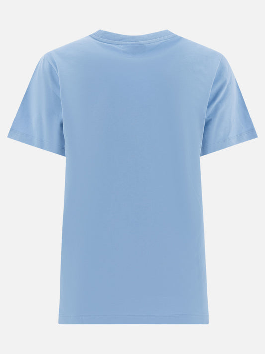 T-shirt girocollo Logo  Azzurro - Ganni Donna | PLP | VIETTI Online Store | 2
