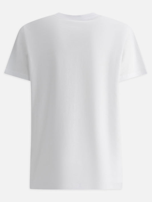 T-shirt girocollo Logo  Bianco - Ganni Donna | PLP | VIETTI Online Store | 2
