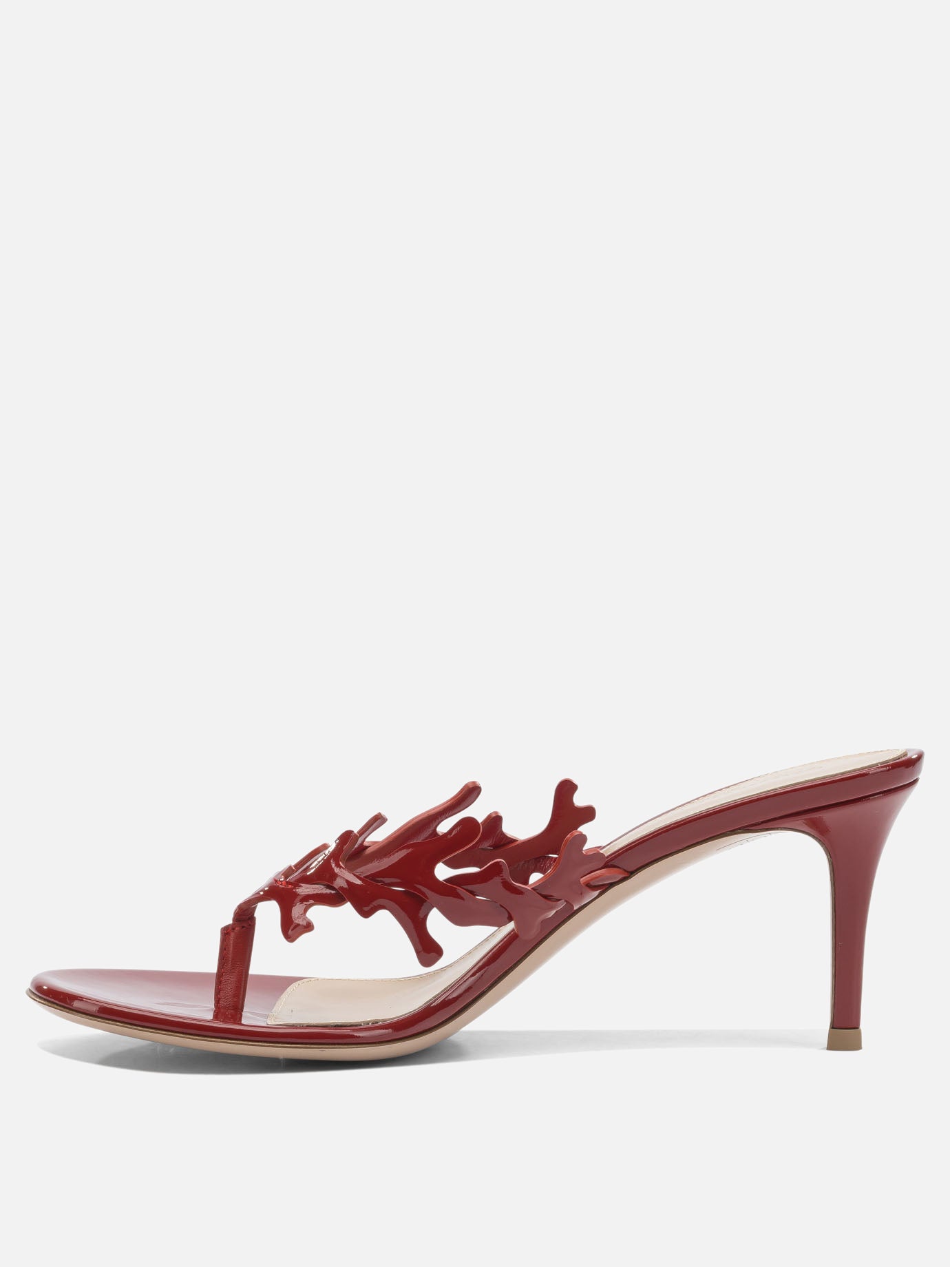 Mule 100% leather - 100% leather  Rosso - Gianvito Rossi Donna | PDP | VIETTI Online Store | Zoom-Modal_3
