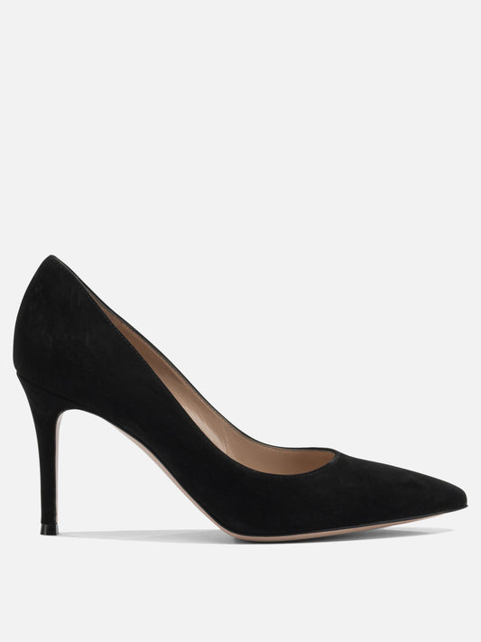 Décolleté 100% patent leather - 100% leather  Nero - Gianvito Rossi Donna | VIETTI Online Store 
