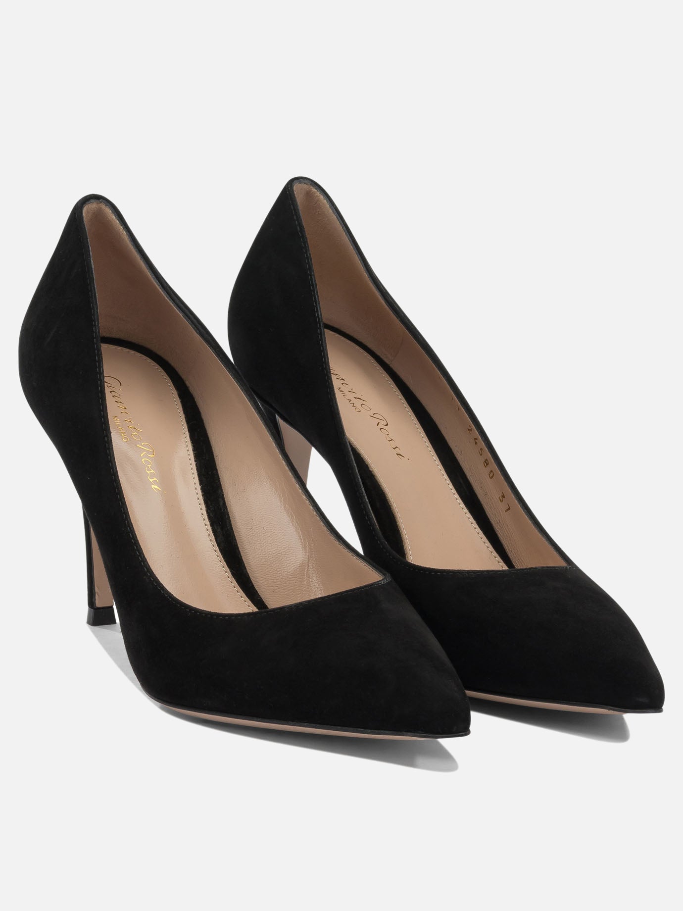 Décolleté 100% patent leather - 100% leather  Nero - Gianvito Rossi Donna | PDP | VIETTI Online Store | Zoom-Modal_2
