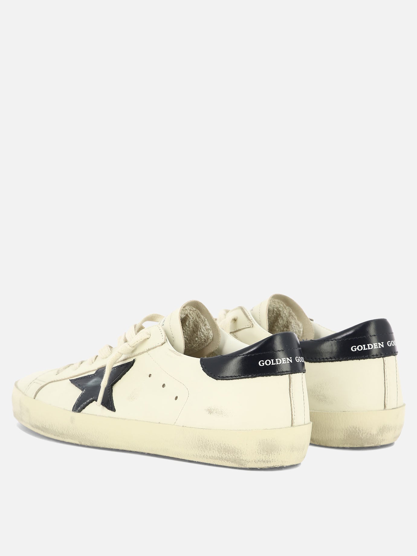 Sneaker basse 93% ovine leather 7% cow leather - 100% rubber  Beige - Golden Goose Uomo | PDP | VIETTI Online Store | thumbnail_4