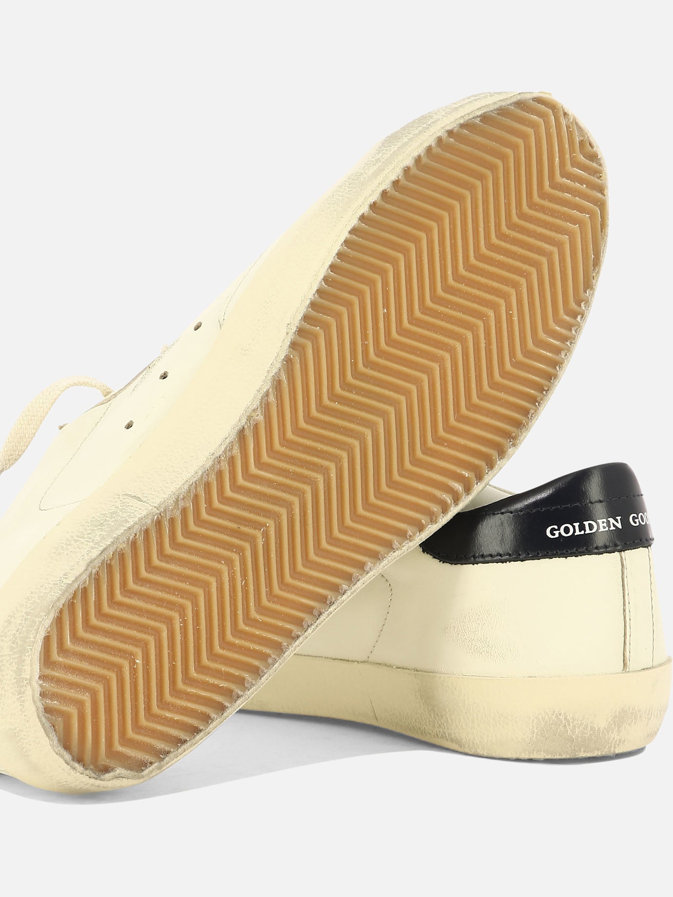 Sneaker basse 93% ovine leather 7% cow leather - 100% rubber  Beige - Golden Goose Uomo | PDP | VIETTI Online Store | Zoom-Modal_5
