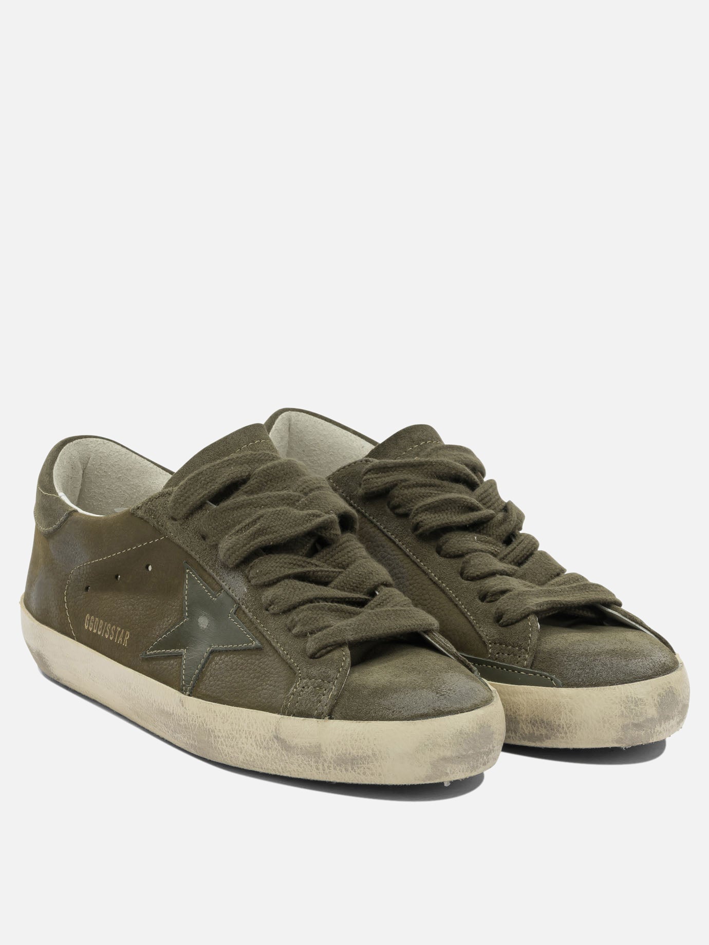 Sneaker basse 100% calf leather - 100% rubber  Verde - Golden Goose Uomo | PDP | VIETTI Online Store | Zoom-Modal_2
