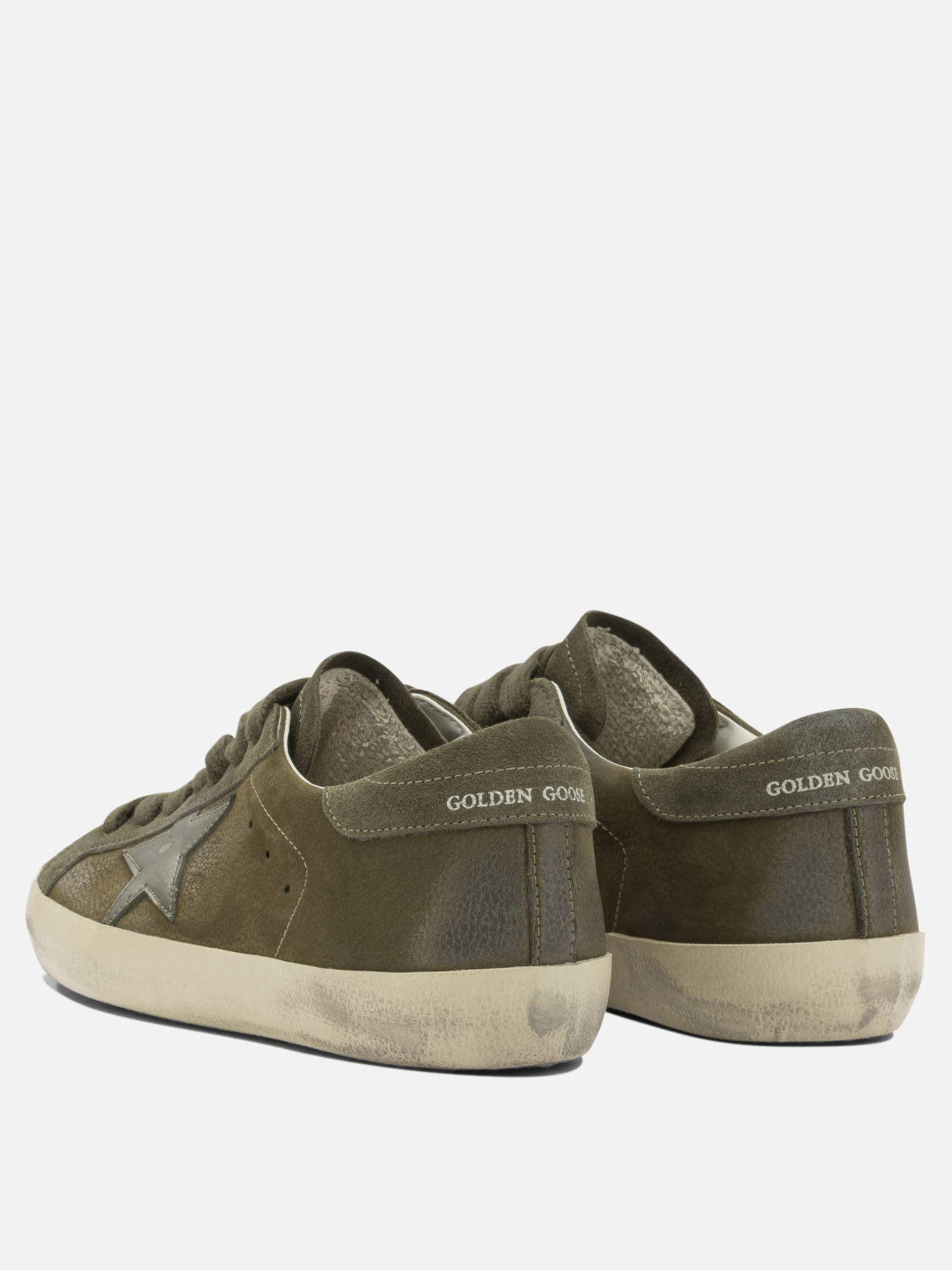 Sneaker basse 100% calf leather - 100% rubber  Verde - Golden Goose Uomo | PDP | VIETTI Online Store | Zoom-Modal_4
