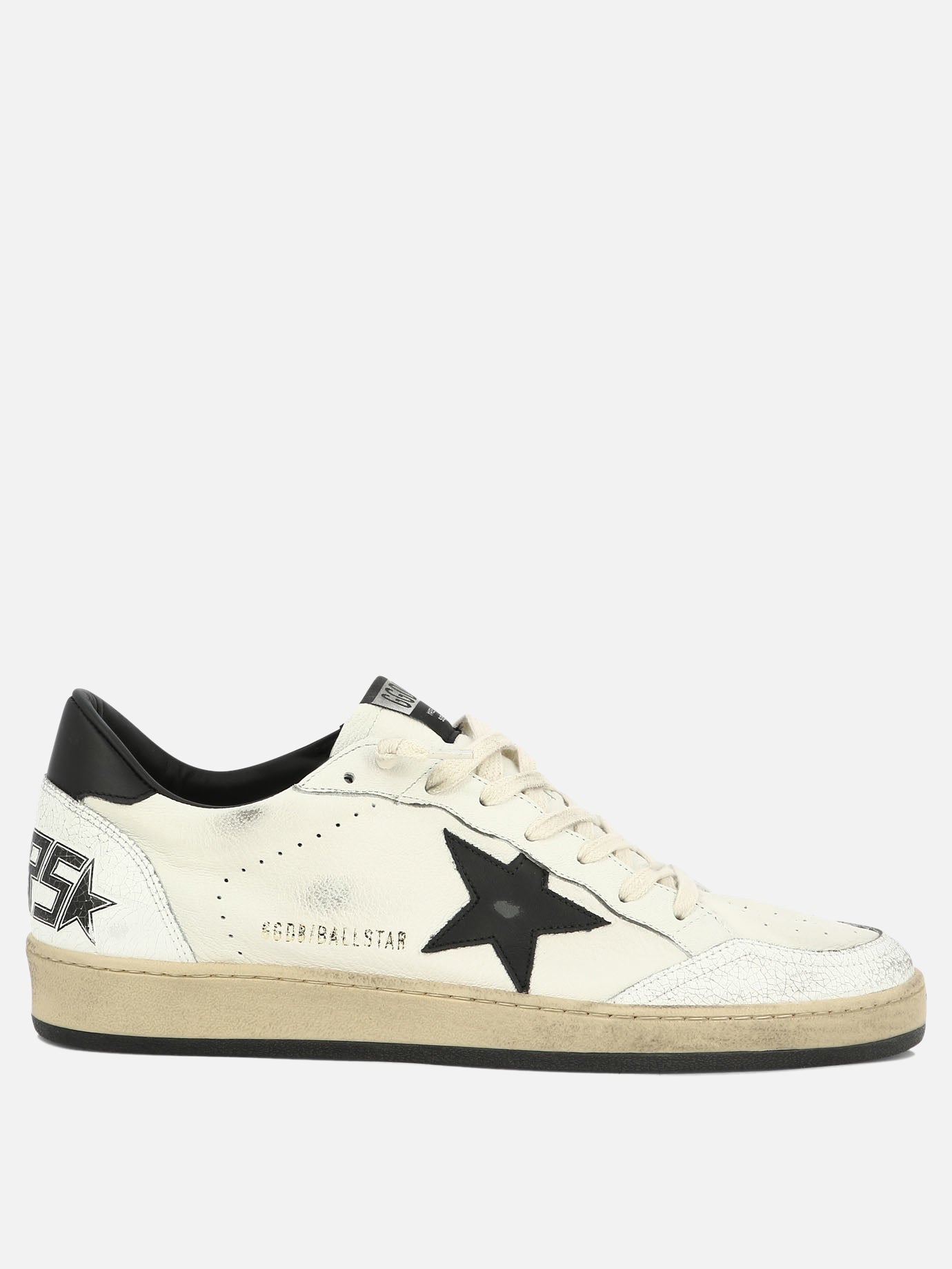 Sneaker basse 74% goat leather 26% cow leather - 100% rubber  Bianco - Golden Goose Uomo | PDP | VIETTI Online Store | Zoom-Modal
