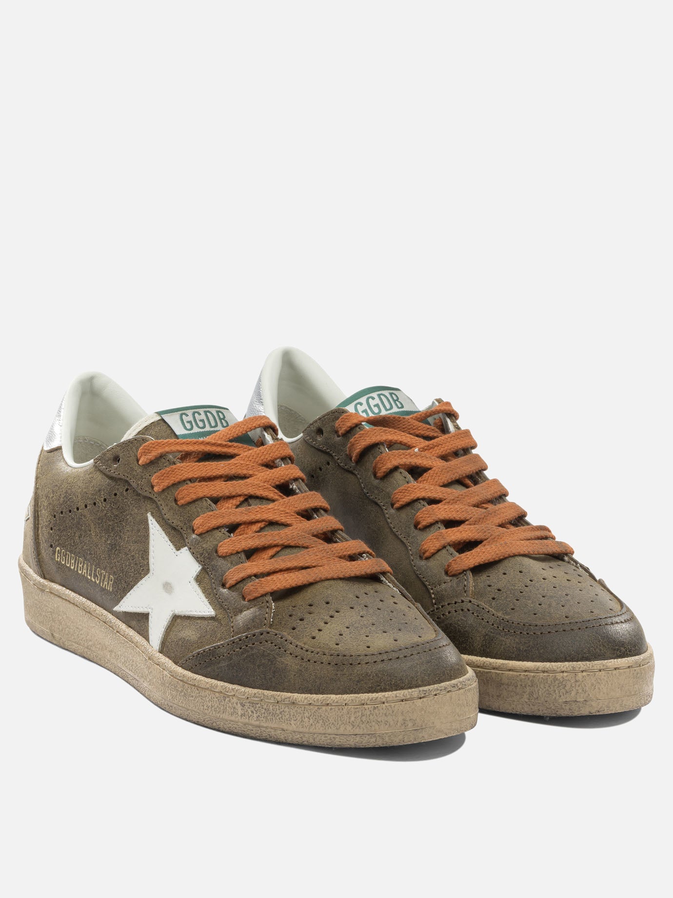 Sneaker basse 96% cow leather 4% goat leather - 100% rubber  Marrone - Golden Goose Uomo | PDP | VIETTI Online Store | Zoom-Modal_2
