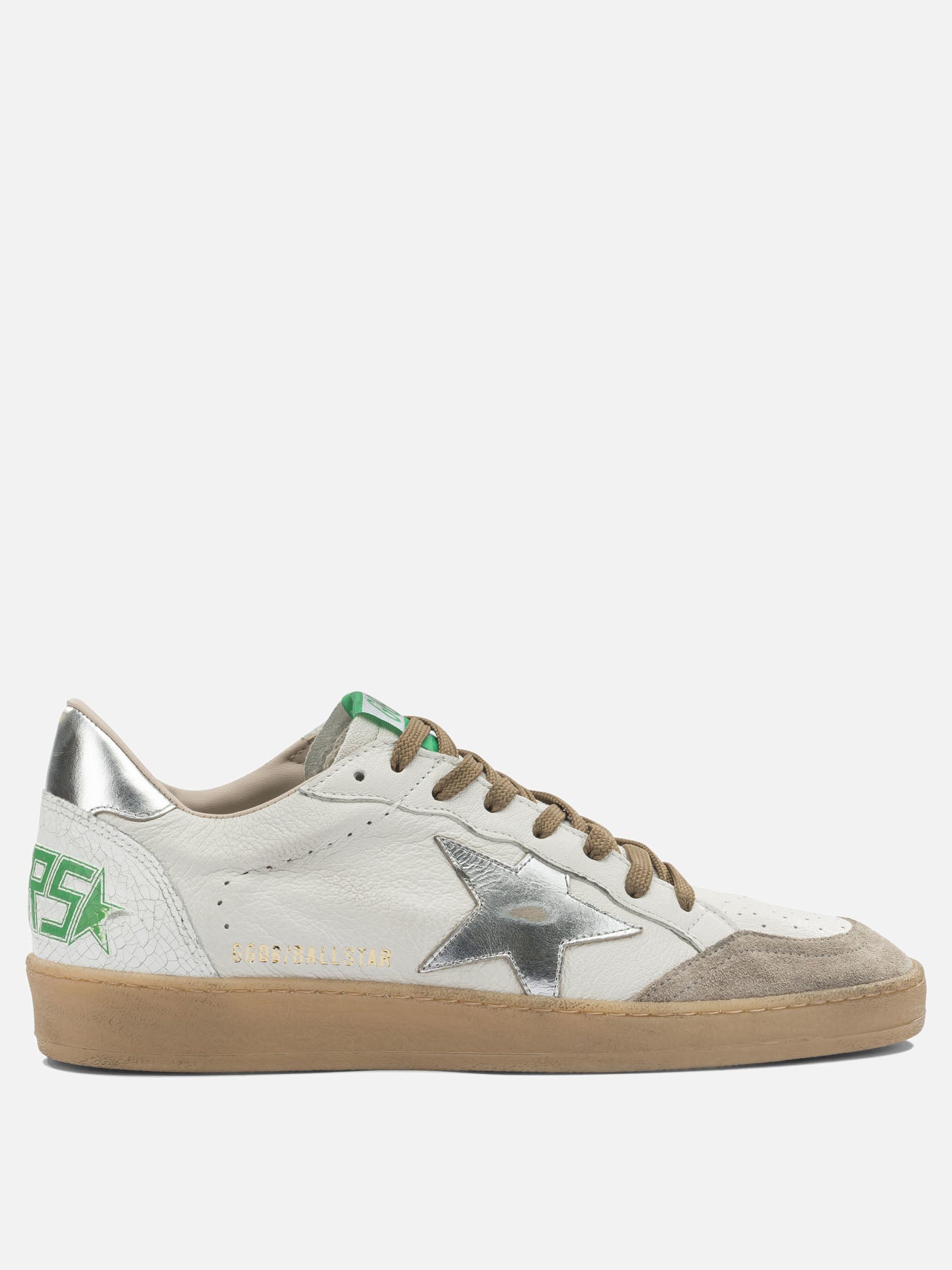 Sneaker basse 71% goat leather 29% cow leather - 100% rubber  Bianco - Golden Goose Uomo | PDP | VIETTI Online Store | Zoom-Modal
