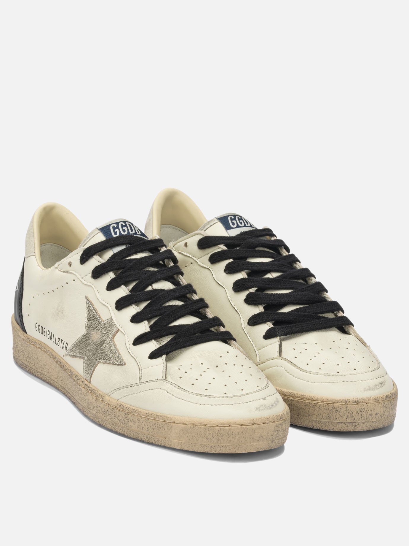 Sneaker basse 79% ovine leather 15% cow leather 6% goat leather - 100% rubber  Bianco - Golden Goose Uomo | PDP | VIETTI Online Store | Zoom-Modal_2
