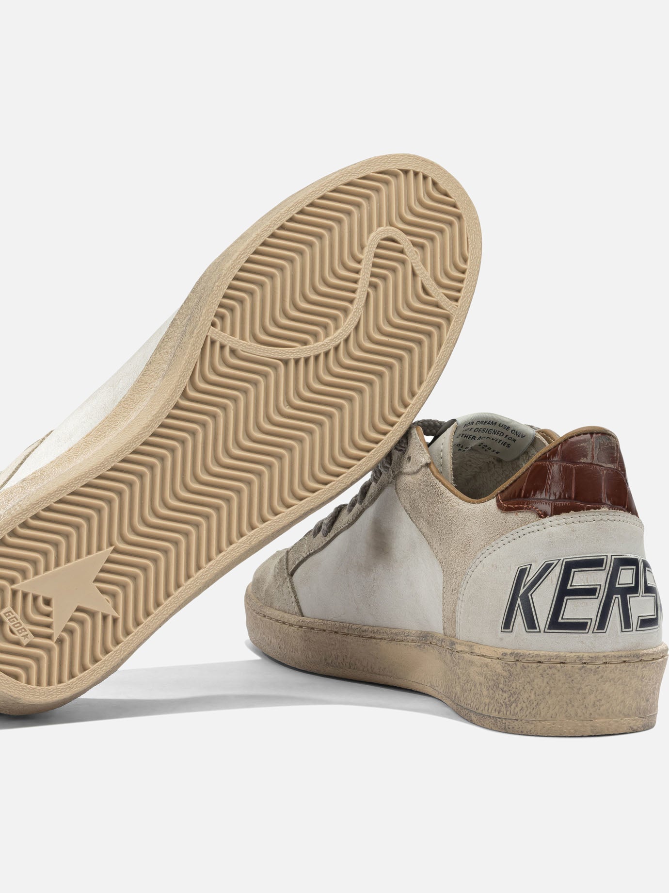 Sneaker basse 72% ovine leather 28% cow leather - 100% rubber  Bianco - Golden Goose Uomo | PDP | VIETTI Online Store | thumbnail_5