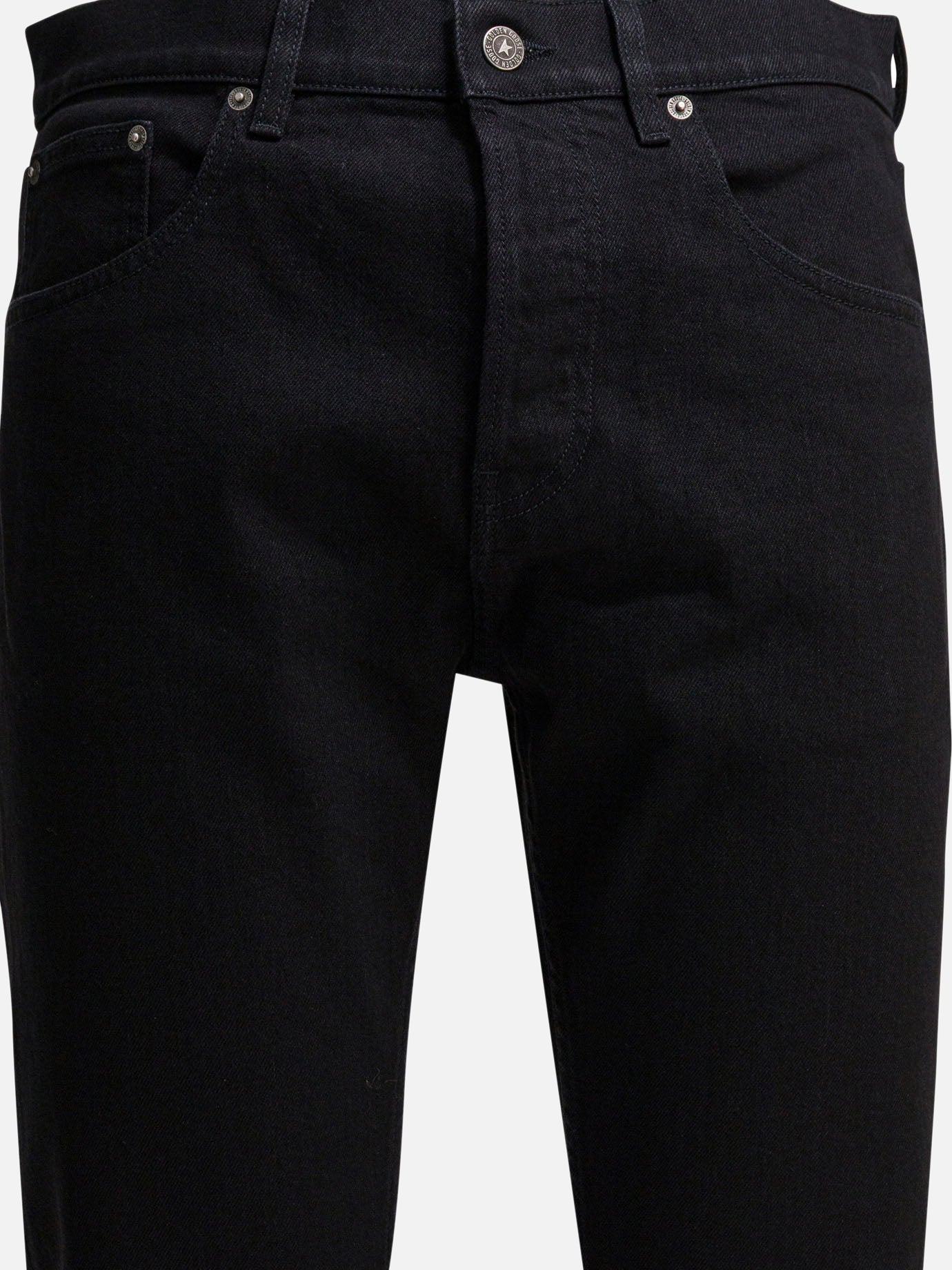 Jeans a gamba dritta Solid colour  Nero - Golden Goose Uomo | PDP | VIETTI Online Store | Zoom-Modal_3
